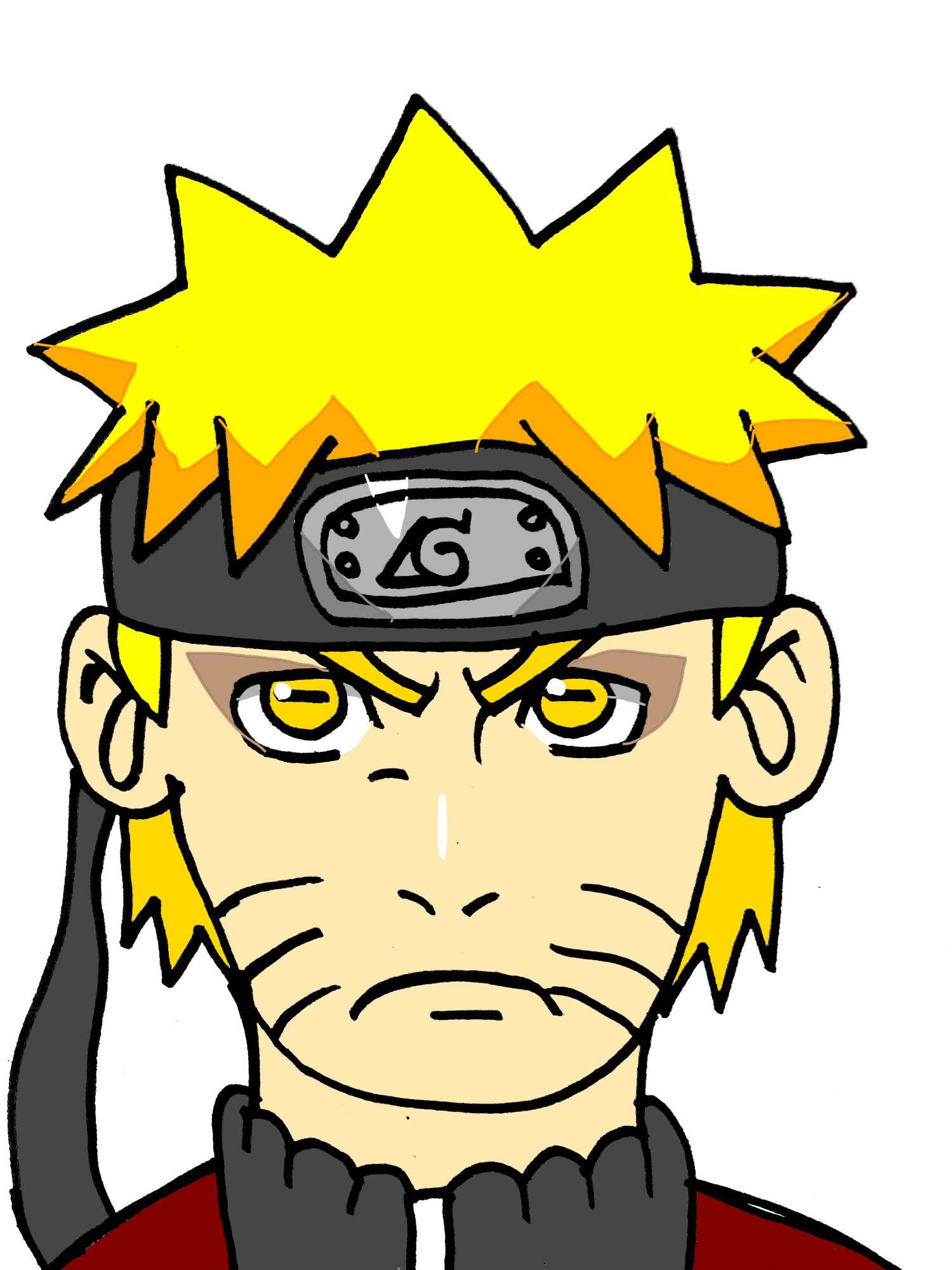 naruto shippuden sketch sage mode