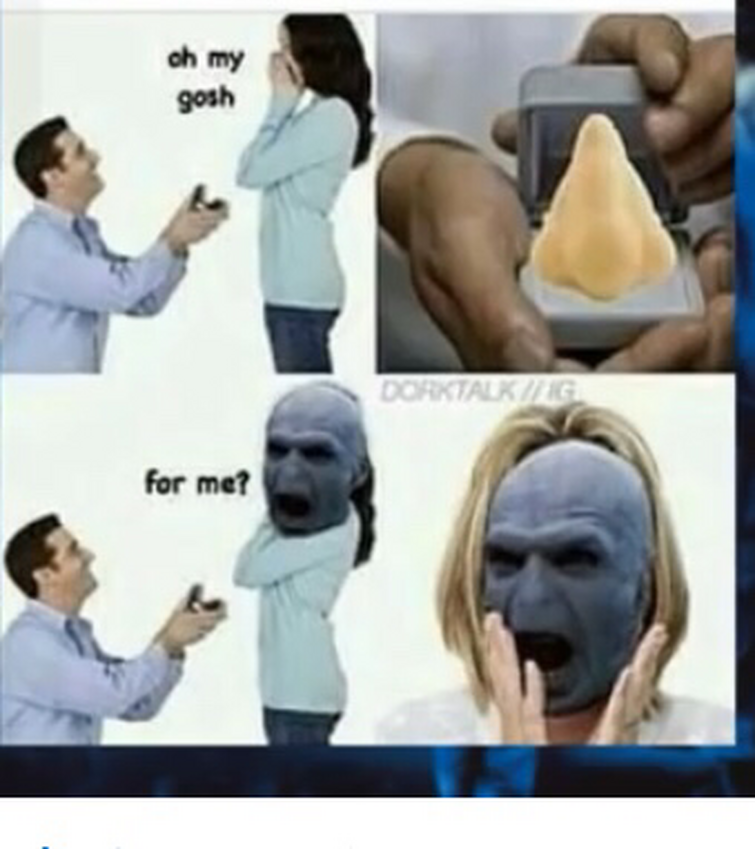 He he