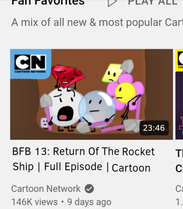 OH MY GOD BFB 13 IS CARTOON NETWORK Fandom