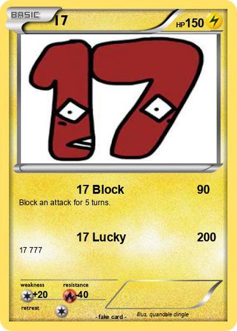 Pokemon UNO REVERSE CARD 17