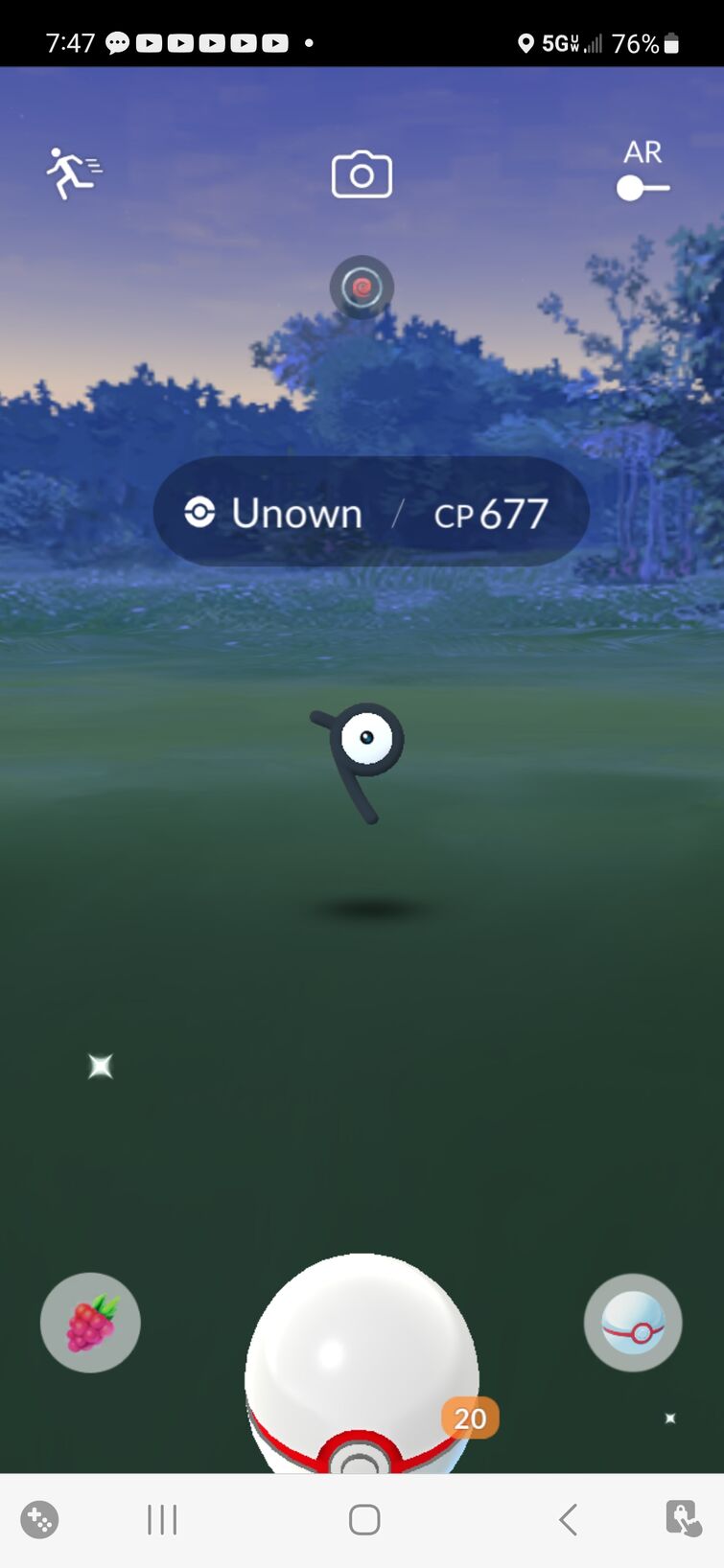 Shiny Unown (P) 