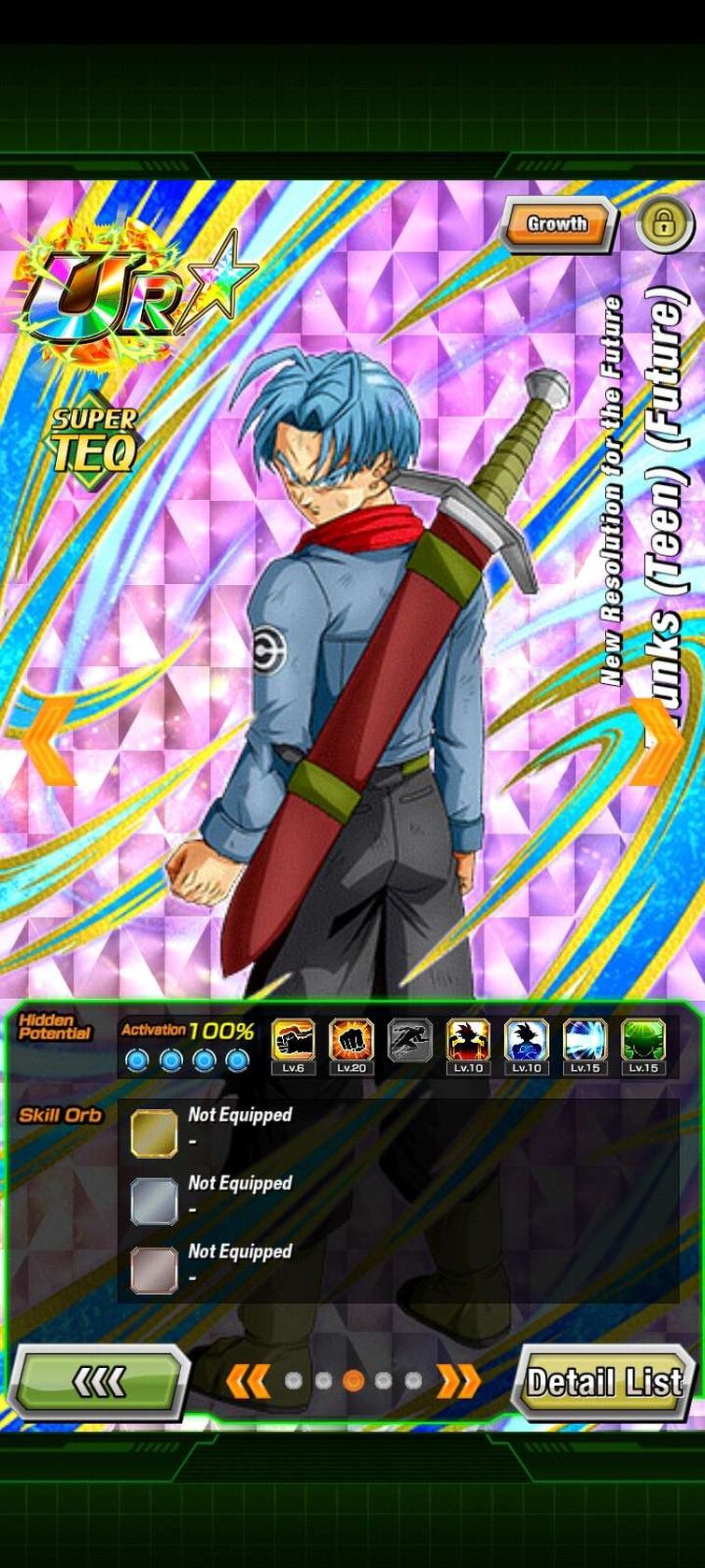 Potential busted Trunks characters we can get on the LR Gods