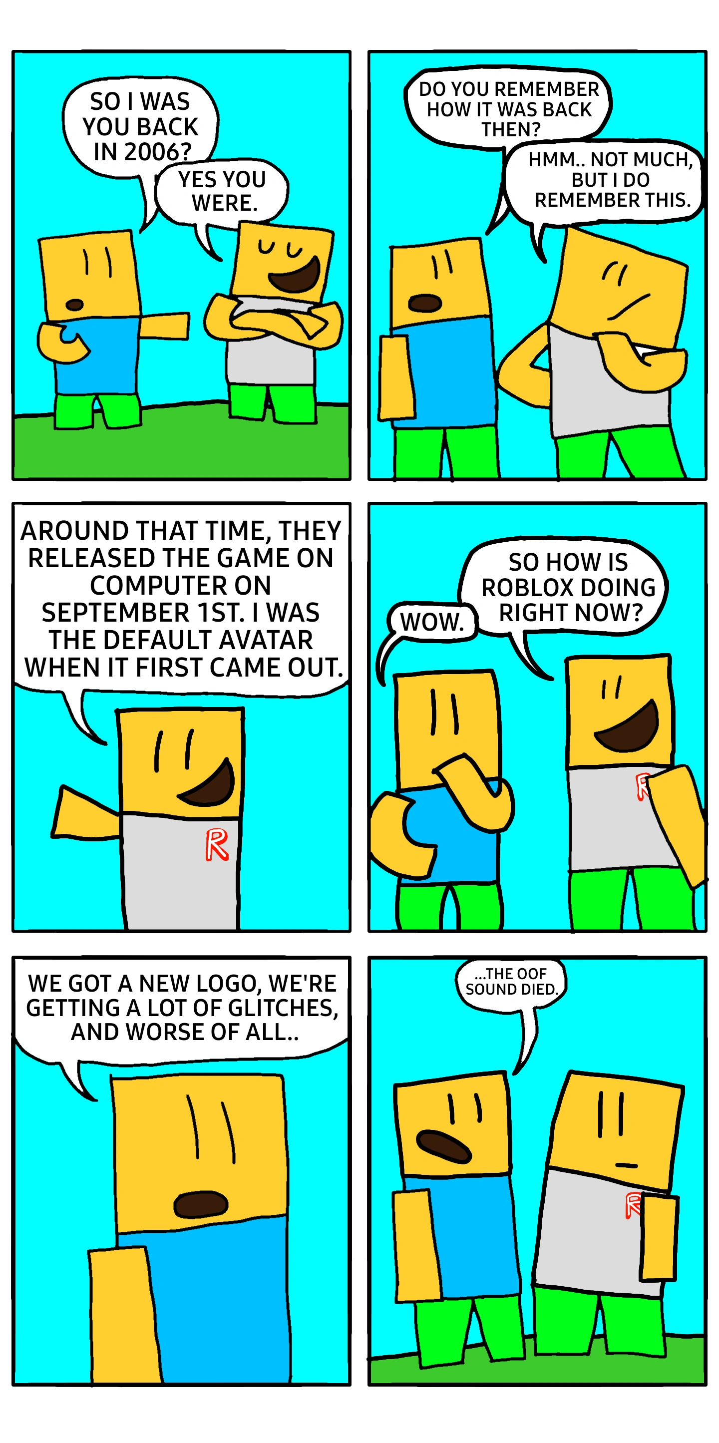 A random roblox comic Fandom