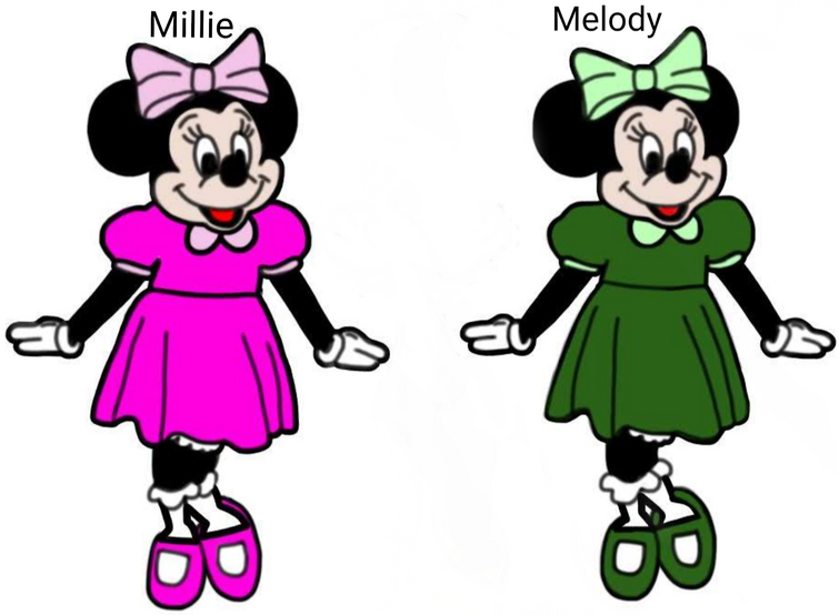 Millie and Melody Mouse, Disney Wiki