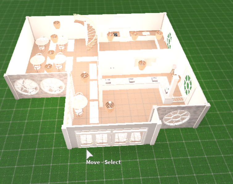 Bloxburg Restaurant Layout