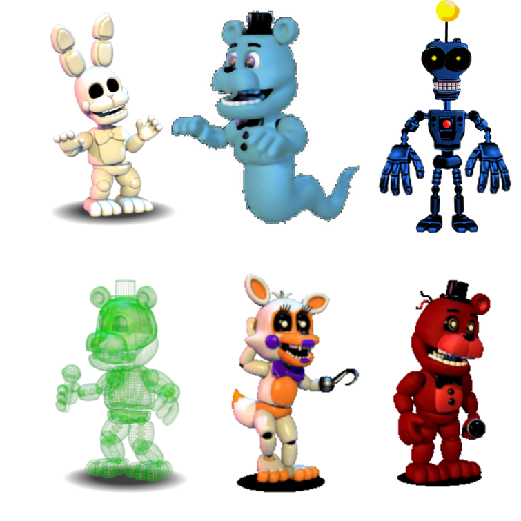 Fnaf 2024 world plush