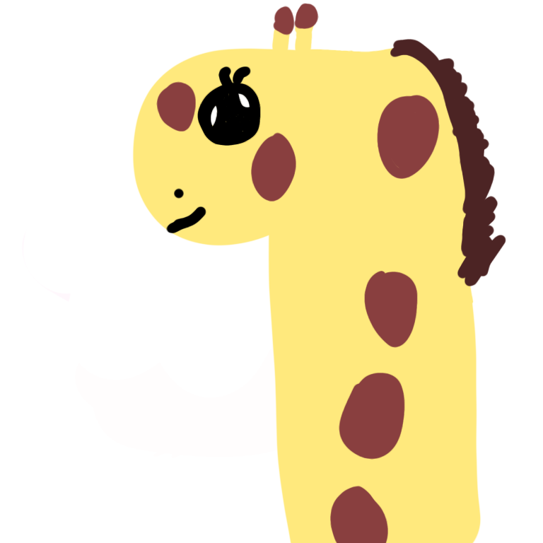 Giraffe Adopt Me Drawing