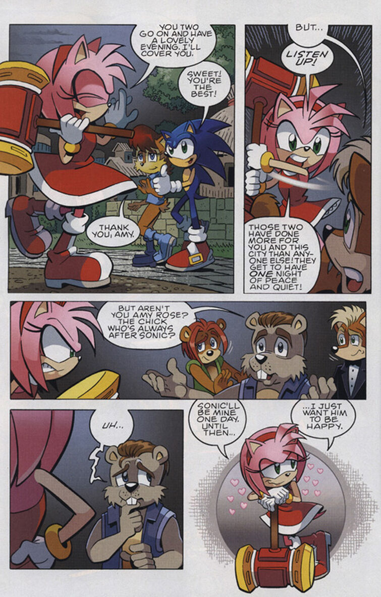 Sonic and Amy's Romantic Date! (SonAmy Cartoon Animation) 