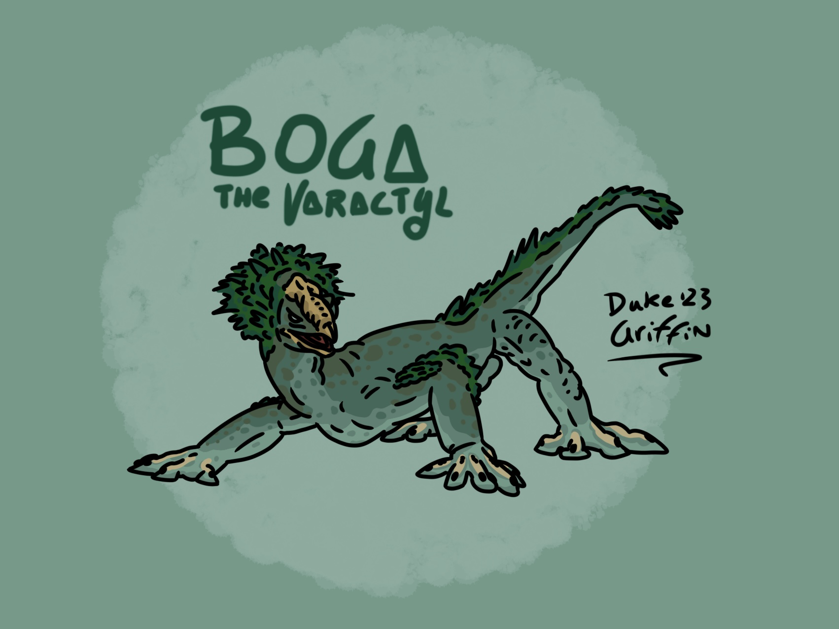 Boga the Varactyl art