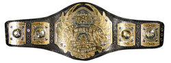 The CWA Heavyweight Championship belt