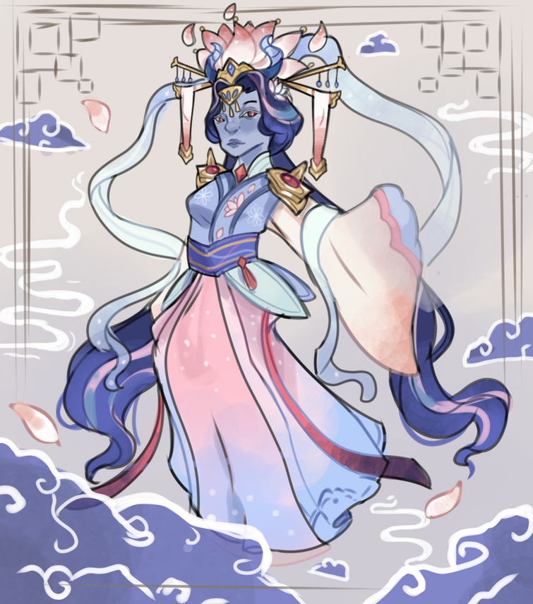 Lotus dragon cookie fanart! Fandom