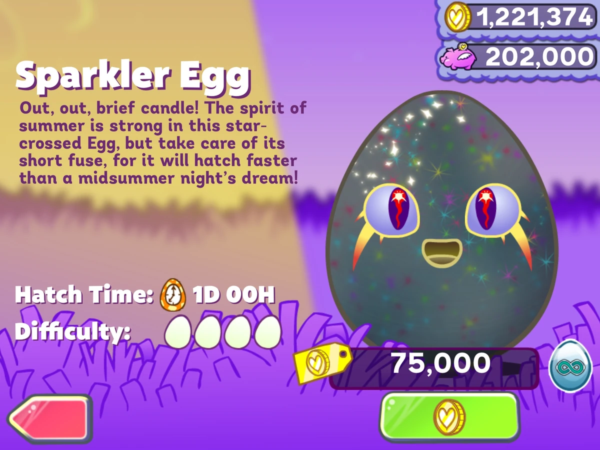 Sparkler Egg Egg Baby Wiki Fandom