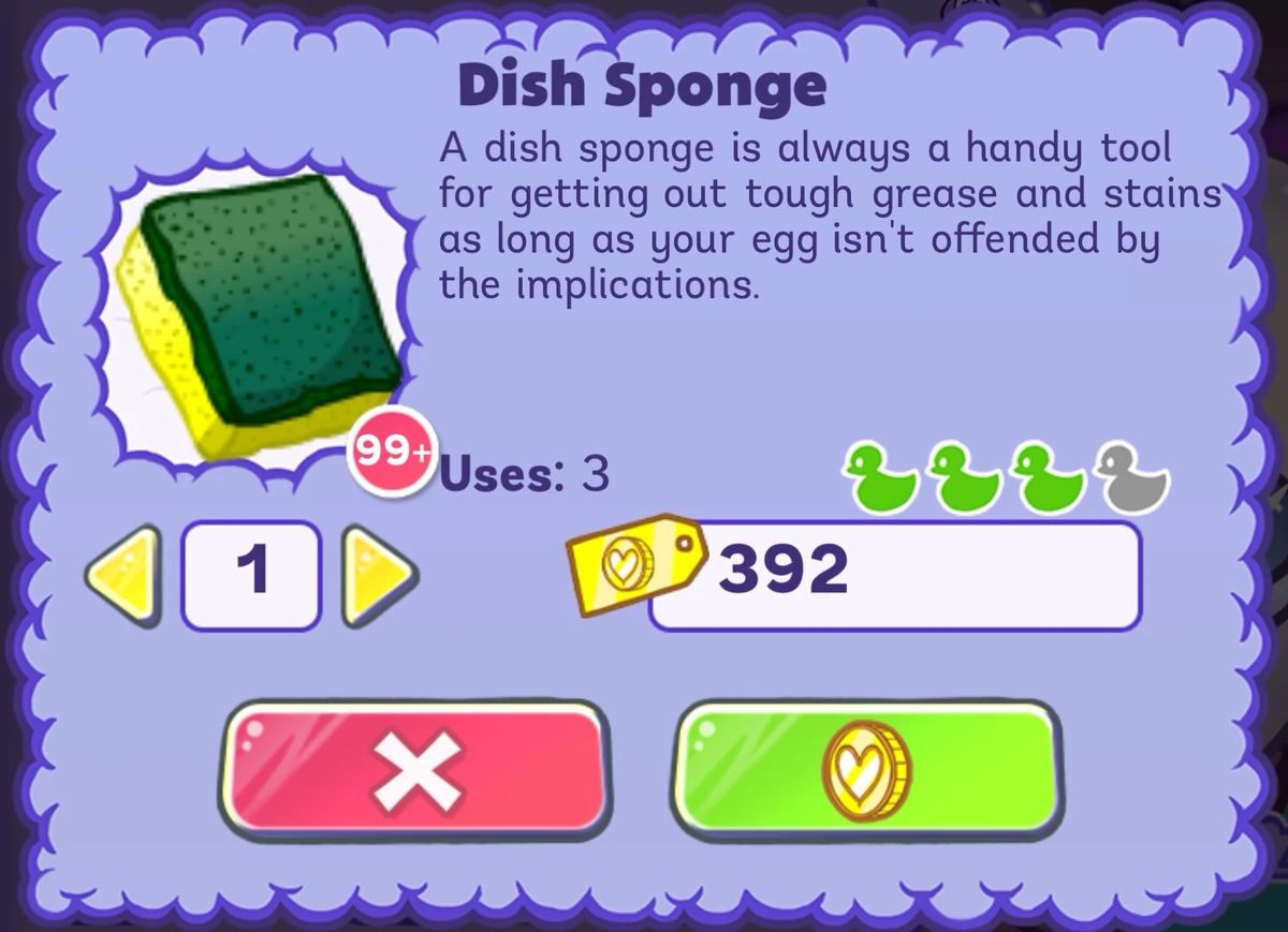 Dish Sponge Egg Baby Wiki Fandom