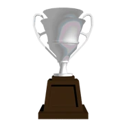 A pristine double-layered platinum cup.