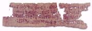 Papirus z pismem hieratycznym