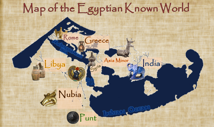 Egypt World Map