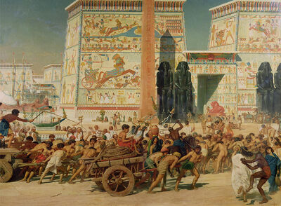 Wagons-detail-from-egypt-sir-edward-john-poynter