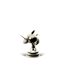 0157 White Chess Piece