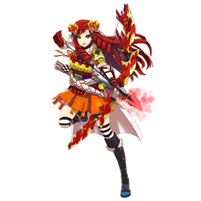 0034 Fire Archer Yumiko