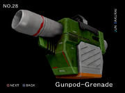 Grenade gunpod