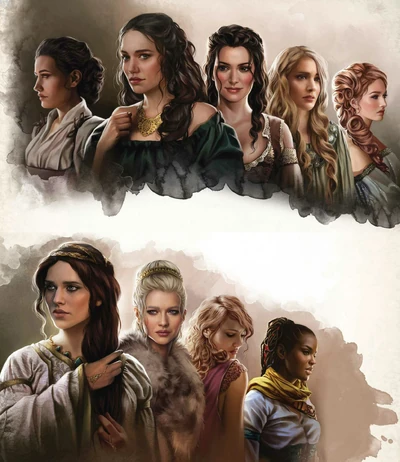 Mätressen AegonIV Magali Villeneuve