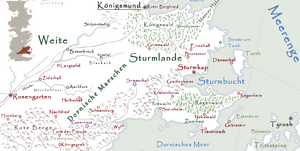 Sturmlande Karte