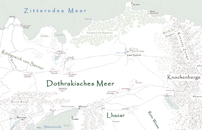 Dothrakisches Meer Karte