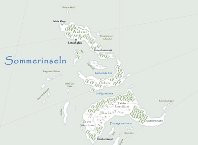 Sommerinseln Karte