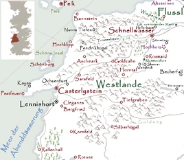 Westlande Karte