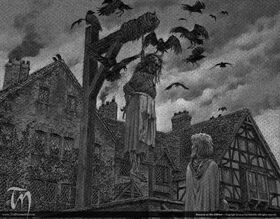 Masha Heddel am Galgen ©Ted Nasmith