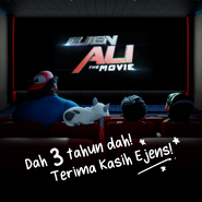 Agen Ali The Movie 3 Tahun