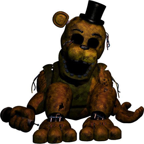 Arreglado Withered Freddy Full (Alternativa con cabeza) png