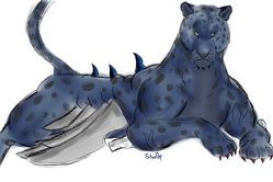 Blue panther by stroopdog-da1y65r