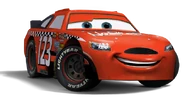 Artwork de Cars: Rápidos como el Rayo.