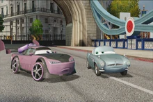 Boost con  en Cars 2: El Videojuego.