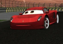 Giovanni en Cars: Mater - Campeonato Nacional.