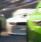 Cars 3(Shows his eyes are green)