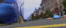 Raoul ÇaRoule detras Carla Veloso encabezado de Rip, en el décimo lugar. Esta es la última imágen que se muestra a Raoul en la carrera.