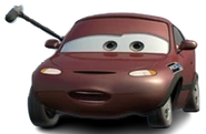 Pose del personaje en Cars