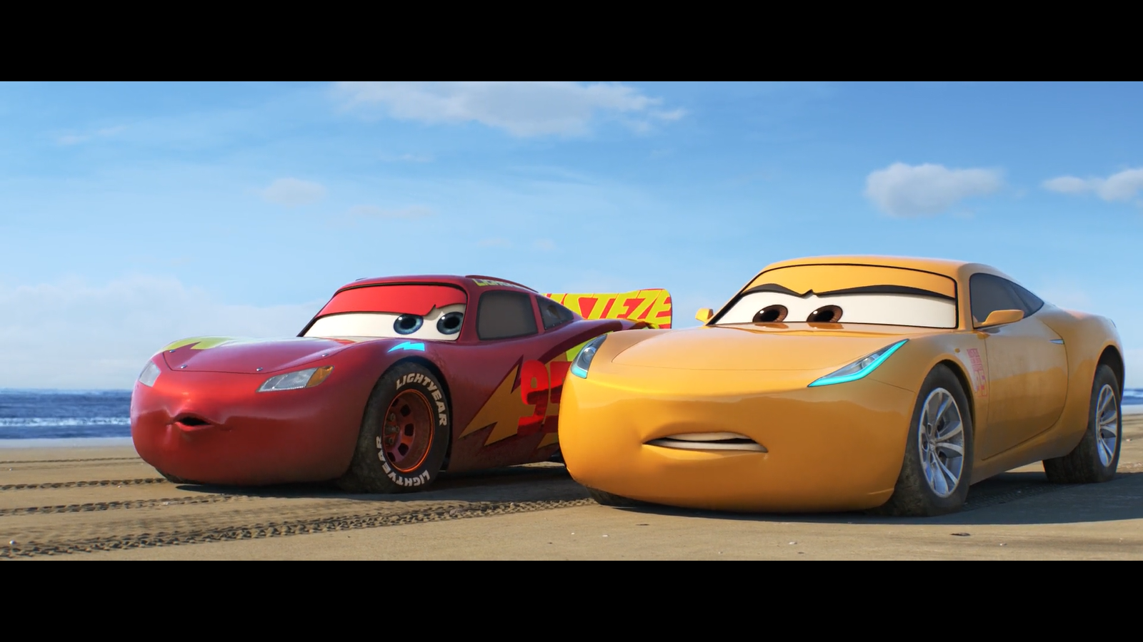 Rayo mcqueen ruedas blancas online
