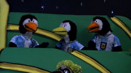 Los Pingüinos en el episodio Agua