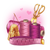 Pink Sewing Kit