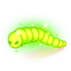 Glowing Caterpillar (food)