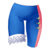 Spodnie uni z falbankami