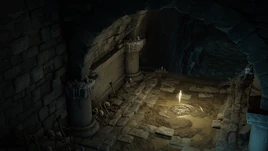 ER Site of Grace Road's End Catacombs