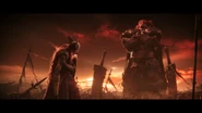 Radahn seen in the trailer