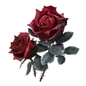 Bloodrose Blooms in blood-soaked soil.