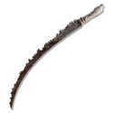 Sharktooth Curved Sword
