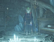 the Sellen-puppet in Seluvis's hideout.