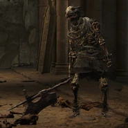 ER Enemy Giant Skeleton Beastman w Great Cleaver.png (1.17 MB) The skeletal remains of Beastmen, found in Crumbling Farum Azula.